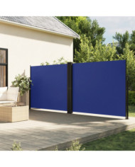 Auvent latéral rétractable bleu 180x1000 cm | Mobilier & Déco