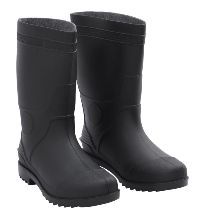Bottes de pluie noir taille 43 PVC | Mobilier & Déco
