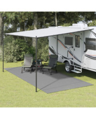 Tapis de tente anthracite 5,5x2,5 m | Mobilier & Déco