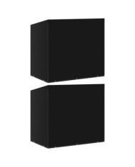 Housse de balancelle 2pcs 10 œillets 2 fermetures 255x145x170cm | Mobilier & Déco
