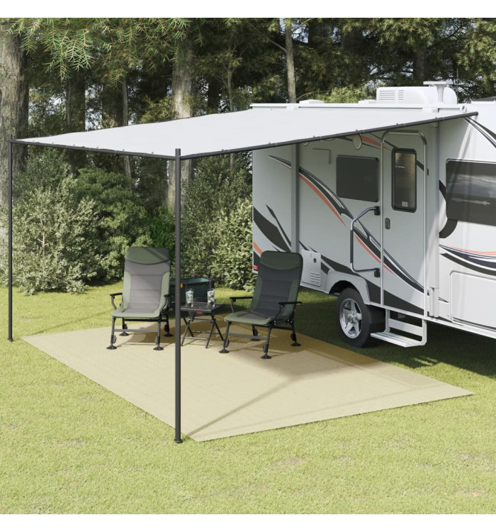 Tapis de tente crème 5x3 m | Mobilier & Déco