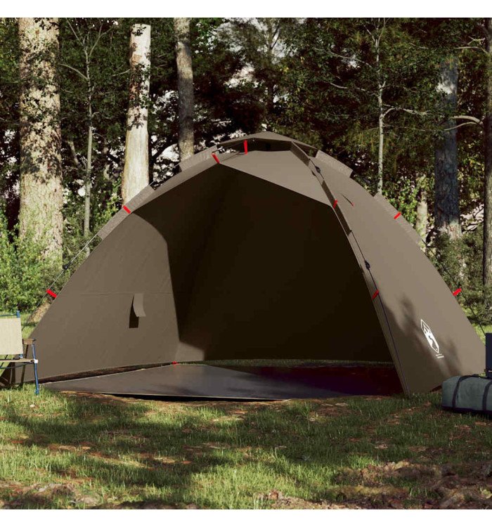 Tente de pêche 4 personnes vert olive libération rapide | Mobilier & Déco