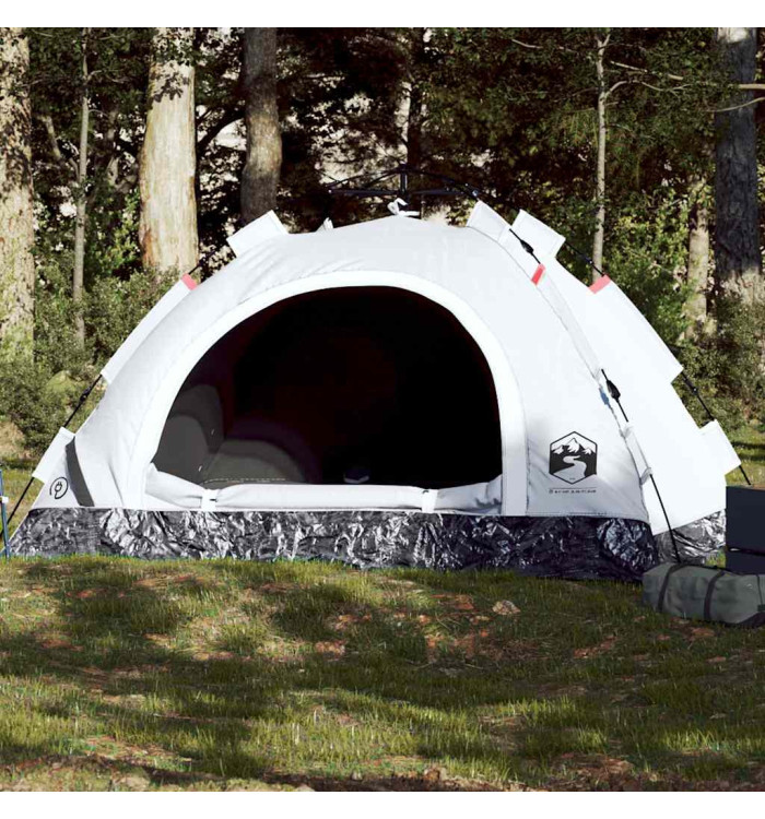 Tente de camping 4 personnes tissu occultant libération rapide | Mobilier & Déco