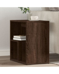Table d'appoint Chêne marron 50x30x50 cm Bois d'ingénierie | Mobilier & Déco