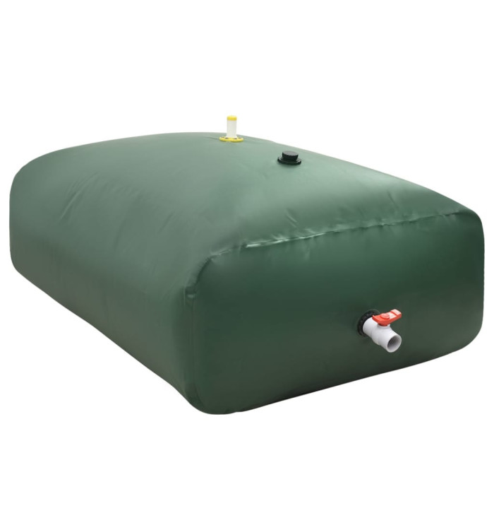 Réservoir d'eau avec robinet pliable 2100 L PVC | Mobilier & Déco