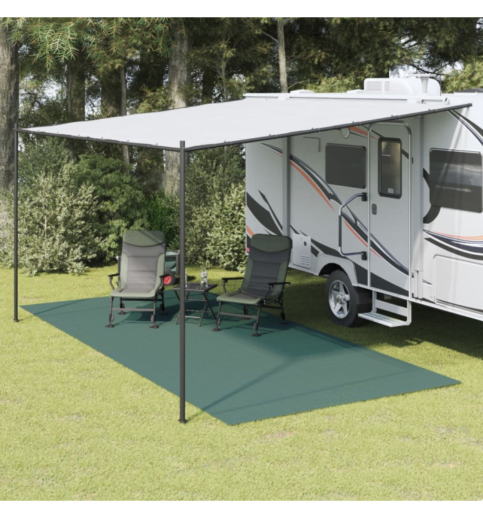 Tapis de tente vert 5,5x2,5 m | Mobilier & Déco