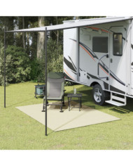 Tapis de tente crème 4x2 m | Mobilier & Déco