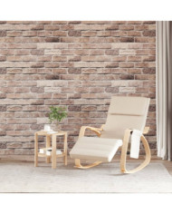 Panneaux muraux 3D 10 pcs marron 100x50 cm EPS | Mobilier & Déco