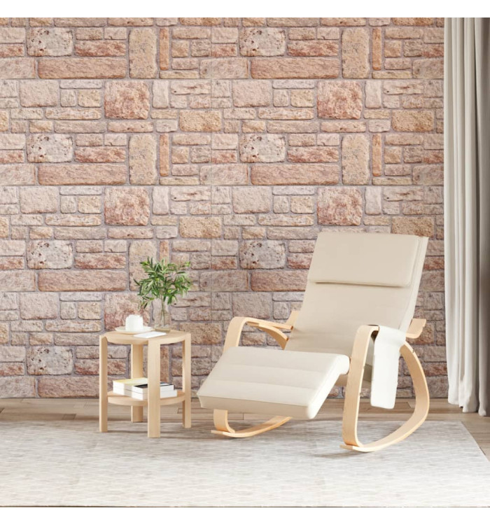 Panneaux muraux 3D 10 pcs marron 100x50 cm EPS | Mobilier & Déco