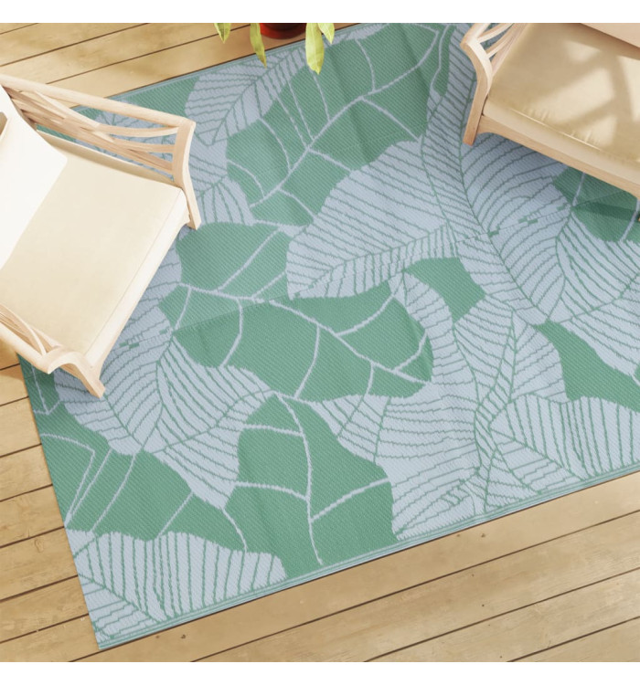 Tapis d'extérieur ARAKIL vert 190 x 290 cm PP | Mobilier & Déco