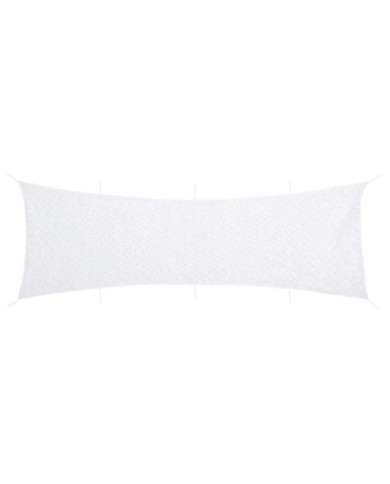 Filet de camouflage avec sac de rangement 809x207 cm blanc | Mobilier & Déco