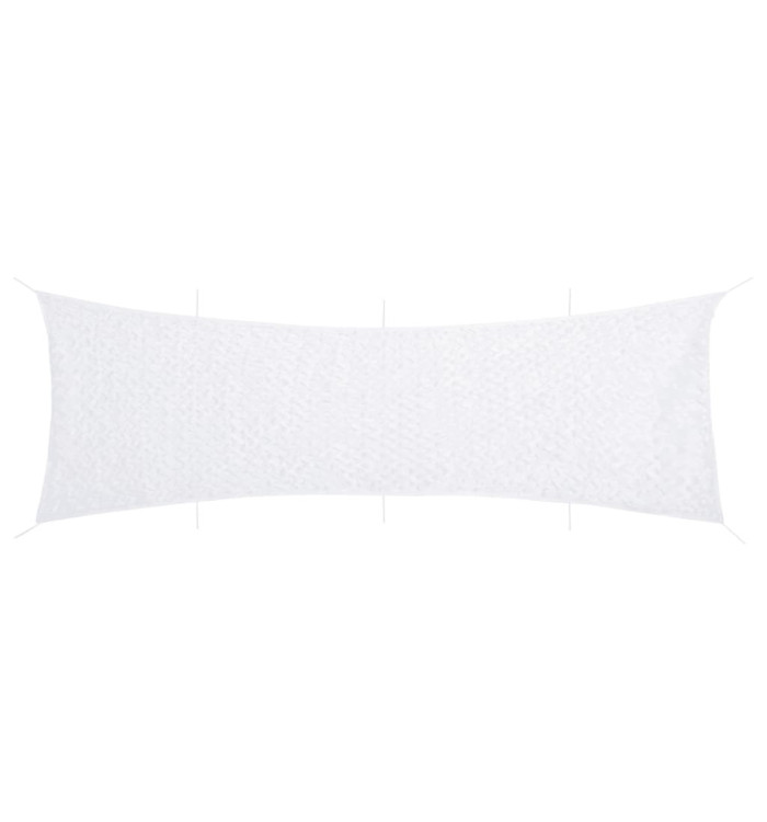 Filet de camouflage avec sac de rangement 809x207 cm blanc | Mobilier & Déco
