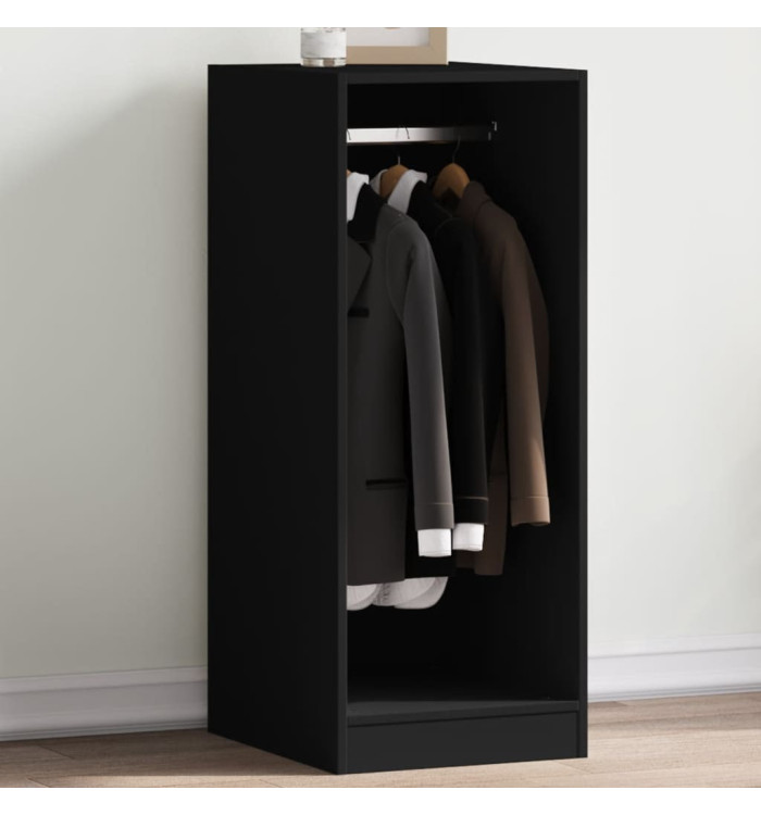 Garde-robe noir 48x41x102 cm bois d'ingénierie | Mobilier & Déco