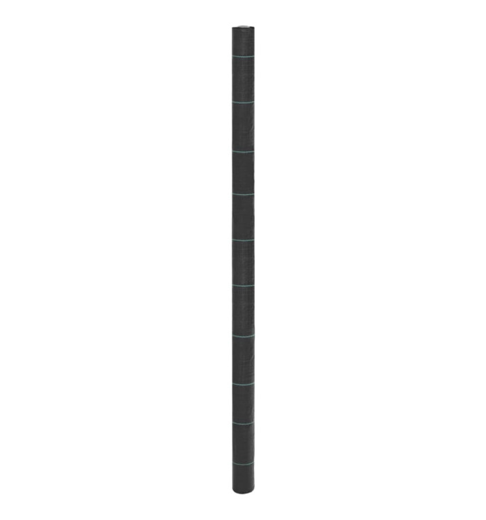 Membrane anti-mauvaises herbes noir 2x150 m PP | Mobilier & Déco