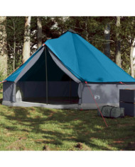 Tente familiale tipi 6 personnes bleu imperméable | Mobilier & Déco