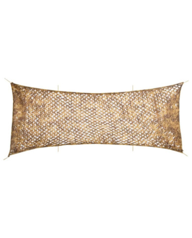 Filet de camouflage avec sac de rangement 721x294 cm sable | Mobilier & Déco