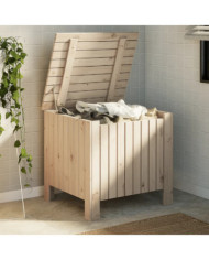 Boîte de rangement avec couvercle RANA bois massif de pin | Mobilier & Déco