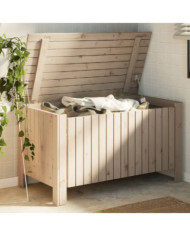Boîte de rangement avec couvercle RANA bois massif de pin | Mobilier & Déco