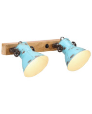 Lampe murale 25 W bleu délavé 45x25 cm E27 | Mobilier & Déco