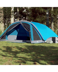 Tente de cabine familiale 6 personnes bleu imperméable | Mobilier & Déco