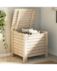 Boîte de rangement avec couvercle RANA bois massif de pin | Mobilier & Déco