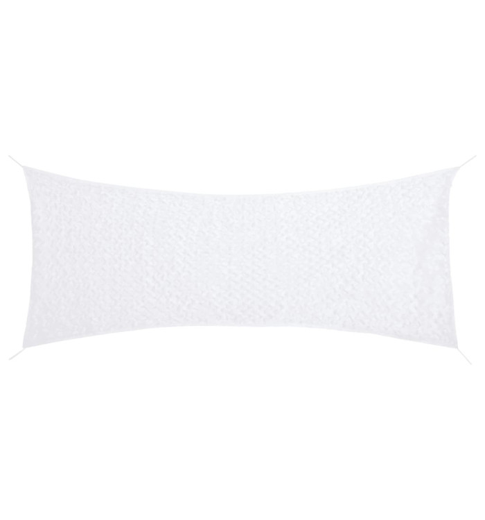 Filet de camouflage avec sac de rangement 312x140 cm blanc | Mobilier & Déco
