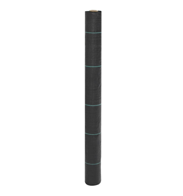 Membrane anti-mauvaises herbes noir 1x50 m PP | Mobilier & Déco