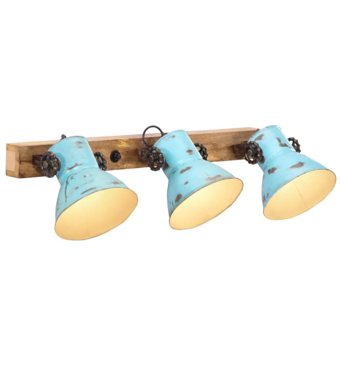 Lampe murale 25 W bleu délavé 65x25 cm E27 | Mobilier & Déco