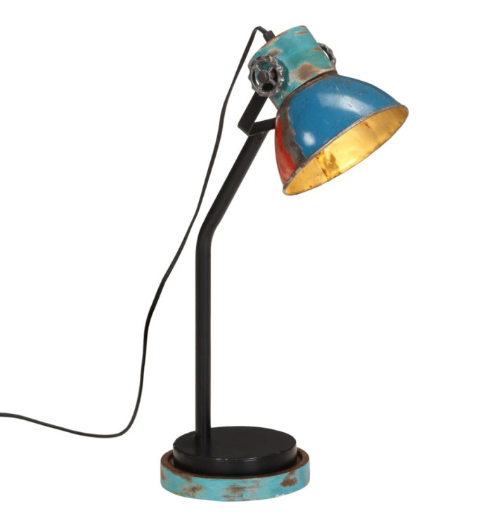 Lampe de bureau 25 W multicolore 18x18x60 cm E27 | Mobilier & Déco
