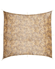 Filet de camouflage avec sac de rangement 521x493 cm sable | Mobilier & Déco