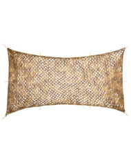 Filet de camouflage avec sac de rangement 708x423 cm sable | Mobilier & Déco