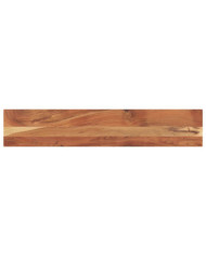 Dessus de table 180x30x2,5cm rectangulaire bois massif d'acacia | Mobilier & Déco