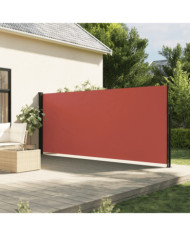 Auvent latéral rétractable terre cuite 170x300 cm | Mobilier & Déco