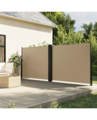 Auvent latéral rétractable beige 180x1000 cm | Mobilier & Déco