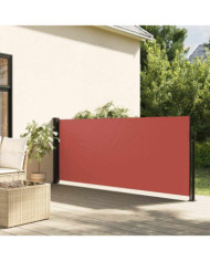 Auvent latéral rétractable terre cuite 117x300 cm | Mobilier & Déco