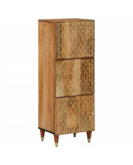 Buffet 40x33x110 cm bois de manguier massif | Mobilier & Déco