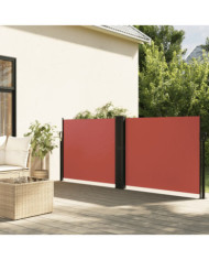 Auvent latéral rétractable terre cuite 120x600 cm | Mobilier & Déco