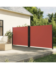 Auvent latéral rétractable terre cuite 160x1000 cm | Mobilier & Déco