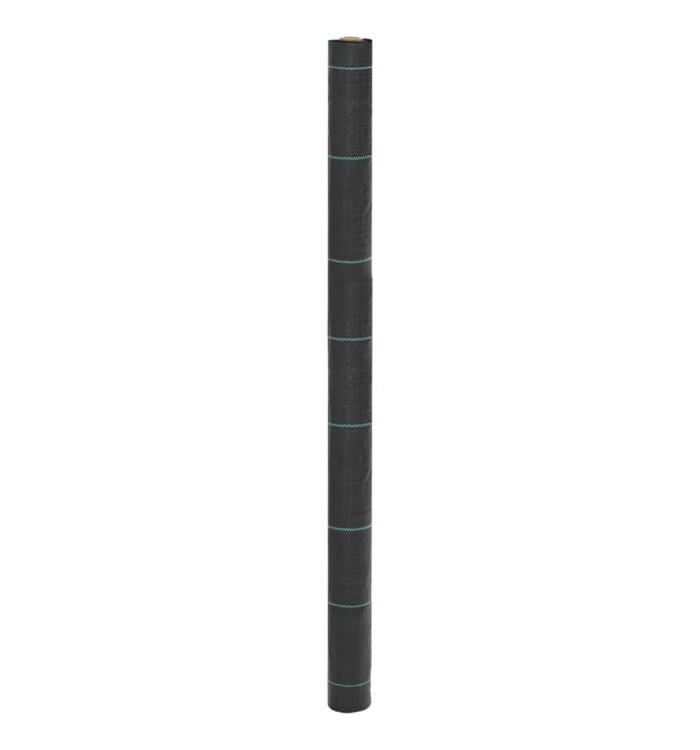 Membrane anti-mauvaises herbes noir 1,5x150 m PP | Mobilier & Déco