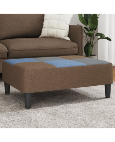 Repose-pied patchwork 77x55x31 cm tissu | Mobilier & Déco