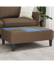 Repose-pied patchwork 77x55x31 cm tissu | Mobilier & Déco