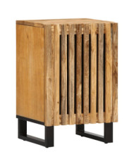 Armoire de salle de bain 38x34x58 cm bois manguier massif brut | Mobilier & Déco