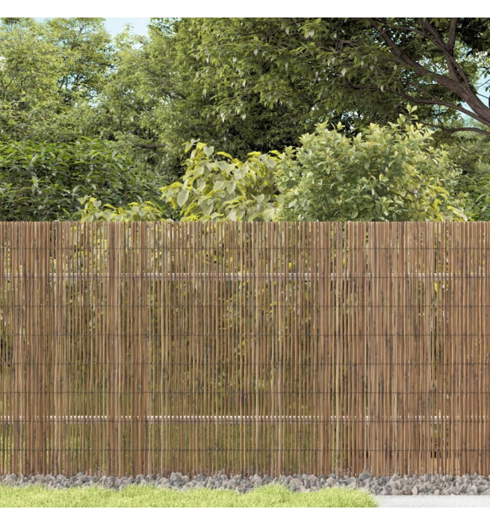 Clôture de jardin 500x80 cm roseau | Mobilier & Déco