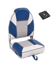 Ensemble de sièges de bateau pliables lot de 2 dossier haut | Mobilier & Déco