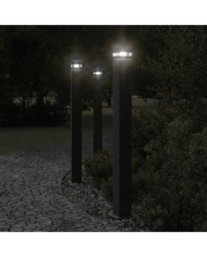 Lampadaire d'extérieur noir 110 cm aluminium | Mobilier & Déco