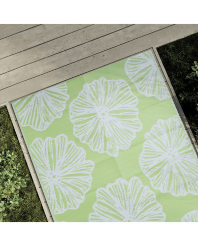 Tapis d'extérieur ARAKIL vert 120 x 180 cm PP | Mobilier & Déco