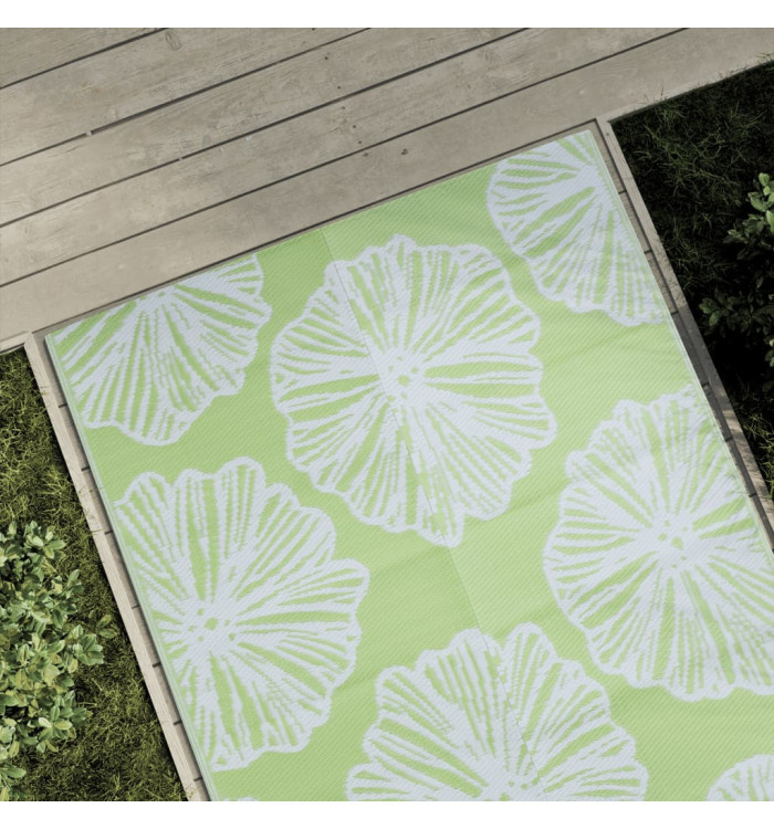 Tapis d'extérieur ARAKIL vert 120 x 180 cm PP | Mobilier & Déco