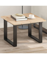Dessus de table 2 pcs 60x30x1,7cm rectangulaire bois pin massif | Mobilier & Déco