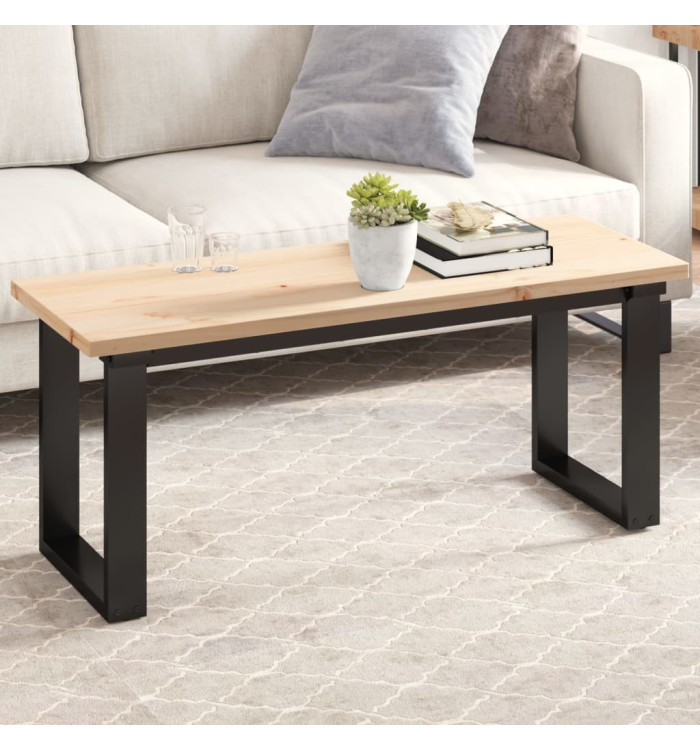 Dessus de table 110x40x2,5 cm rectangulaire bois de pin massif | Mobilier & Déco