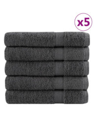Serviettes de qualité supérieure SOLUND 25 pcs anthracite | Mobilier & Déco